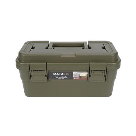 กล่องเครื่องมือ MATALL DY2501-GM 6.5L SIZE M สีเขียว_1