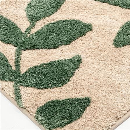พรม HOME LIVING STYLE PLANT 45X70 ซม. สีครีม_2