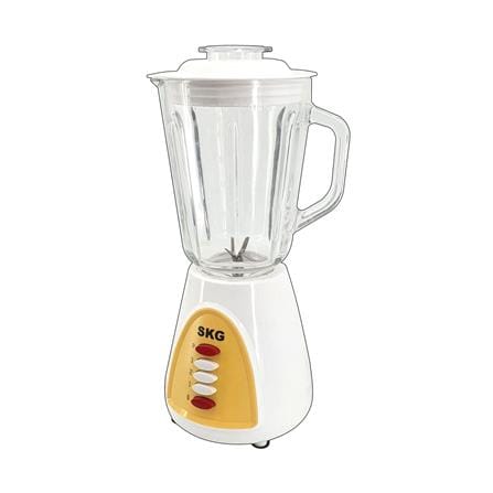 เครื่องปั่นน้ำผลไม้ SKG SK-380 สีขาว/เหลือง_2
