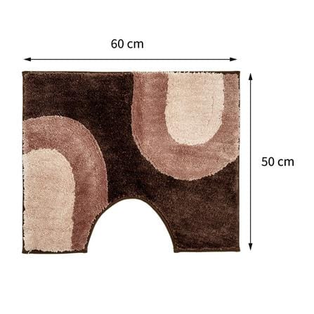 พรมห้องน้ำ HOME LIVING STYLE PATIO 50X60 ซม. สีน้ำตาล_8