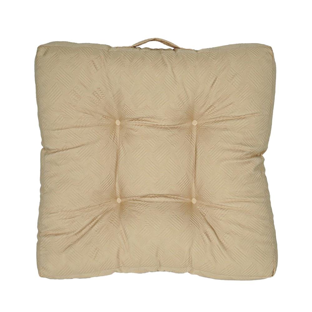 เบาะรองนั่ง HOME LIVING STYLE CROSBY 18X18 นิ้ว สีเบจ
