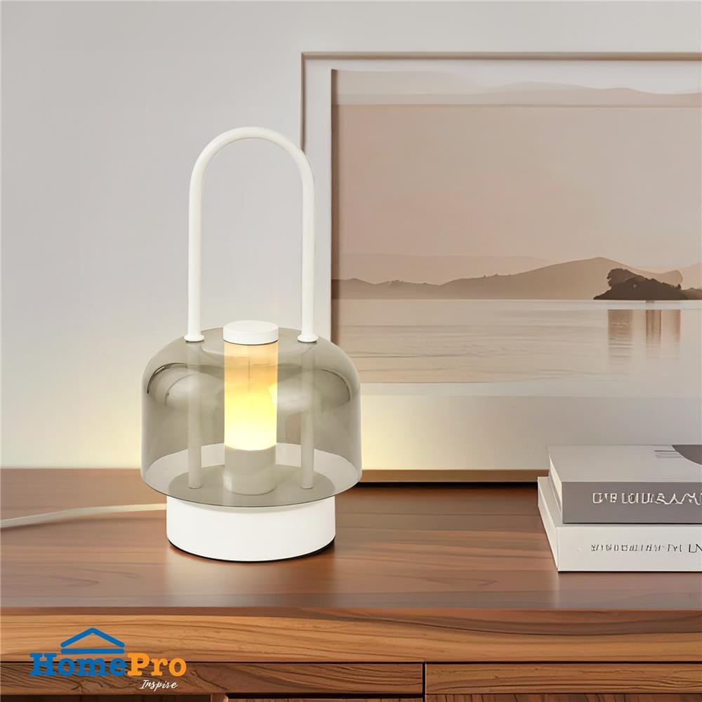 ไฟตั้งโต๊ะ LED CARINI RT249292WH 3 วัตต์ สีเทา/ขาว