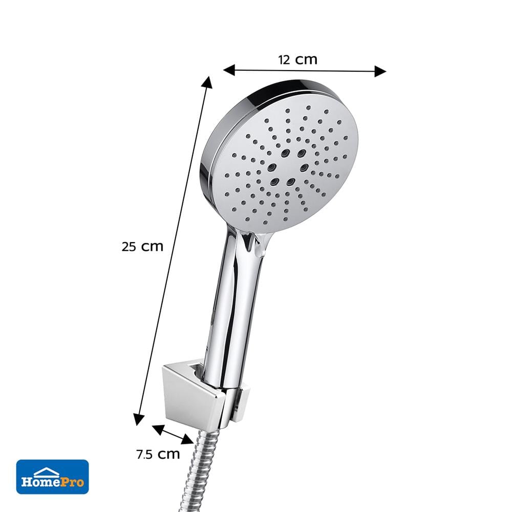 ฝักบัวสายอ่อน 3 ระดับ MOYA AH379CC โครม