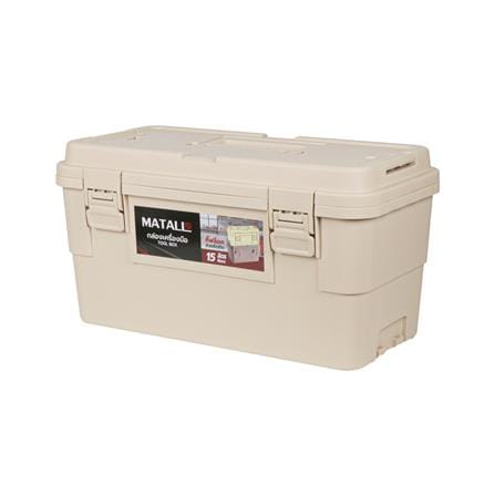 กล่องเครื่องมือ MATALL DY2501-KL 15 ลิตร สีกากี_0