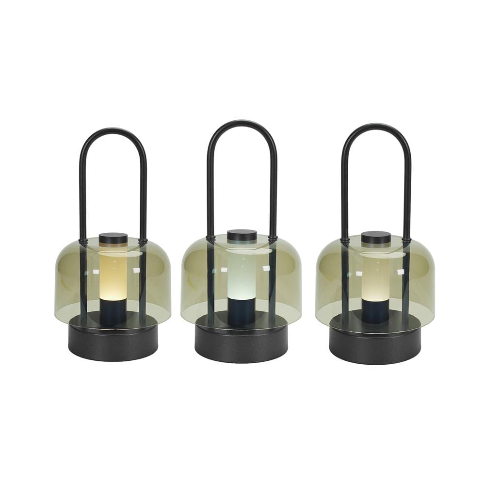 ไฟตั้งโต๊ะ LED CARINI RT249292BU สีเทา/ฟ้า/ใส