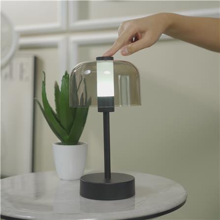 ไฟตั้งโต๊ะ LED CARINI RT249291BK 3 วัตต์ สีเทา/ดำ_6