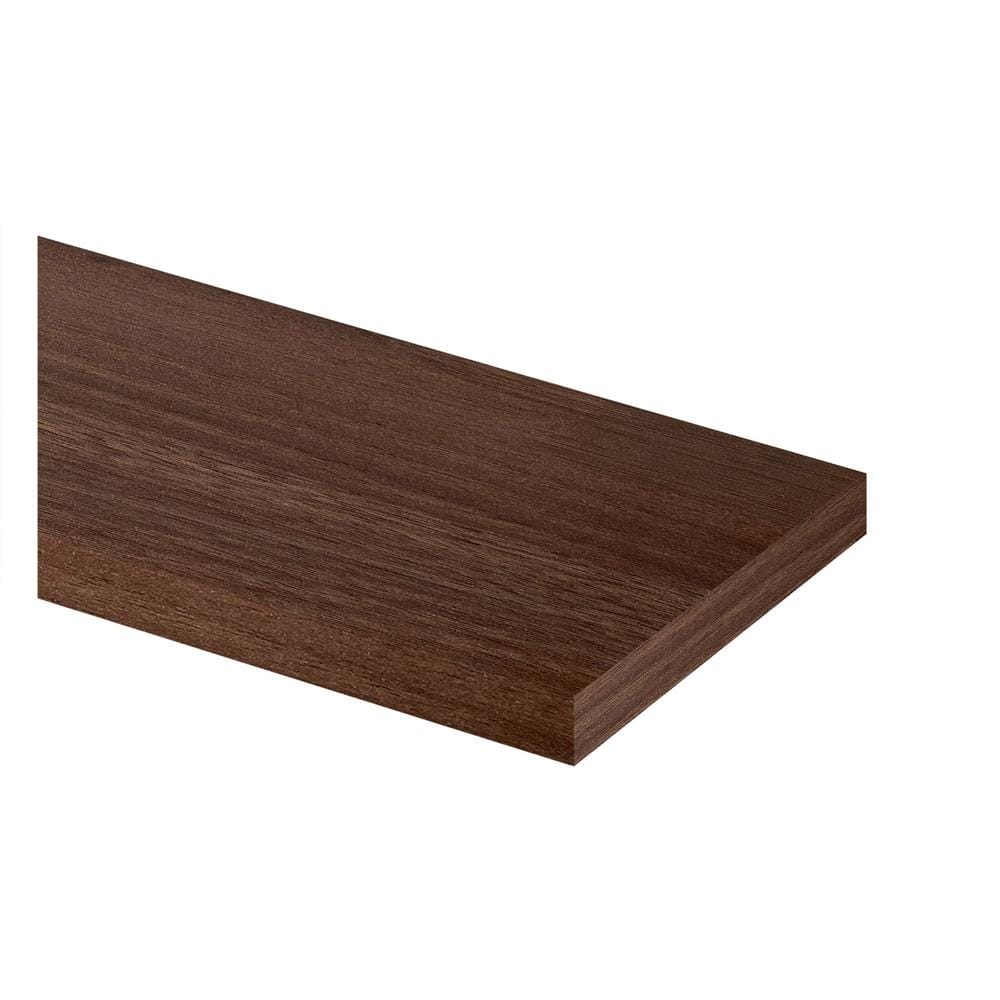 แผ่นชั้นไม้เมลามีน STACKO 120X20X1.6 ซม. โคลัมเบีย วอลนัท