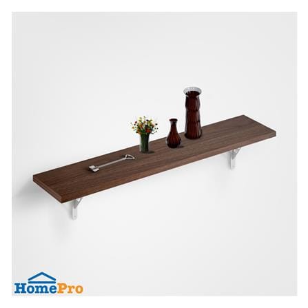 แผ่นชั้นไม้เมลามีน STACKO 120X20X1.6 ซม. โคลัมเบีย วอลนัท_3