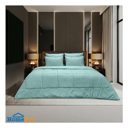 ชุดผ้าปูที่นอน 6 ฟุต (ชุด 6 ชิ้น) PICASSO CLASSIC STYLE สี GREEN MINT_0