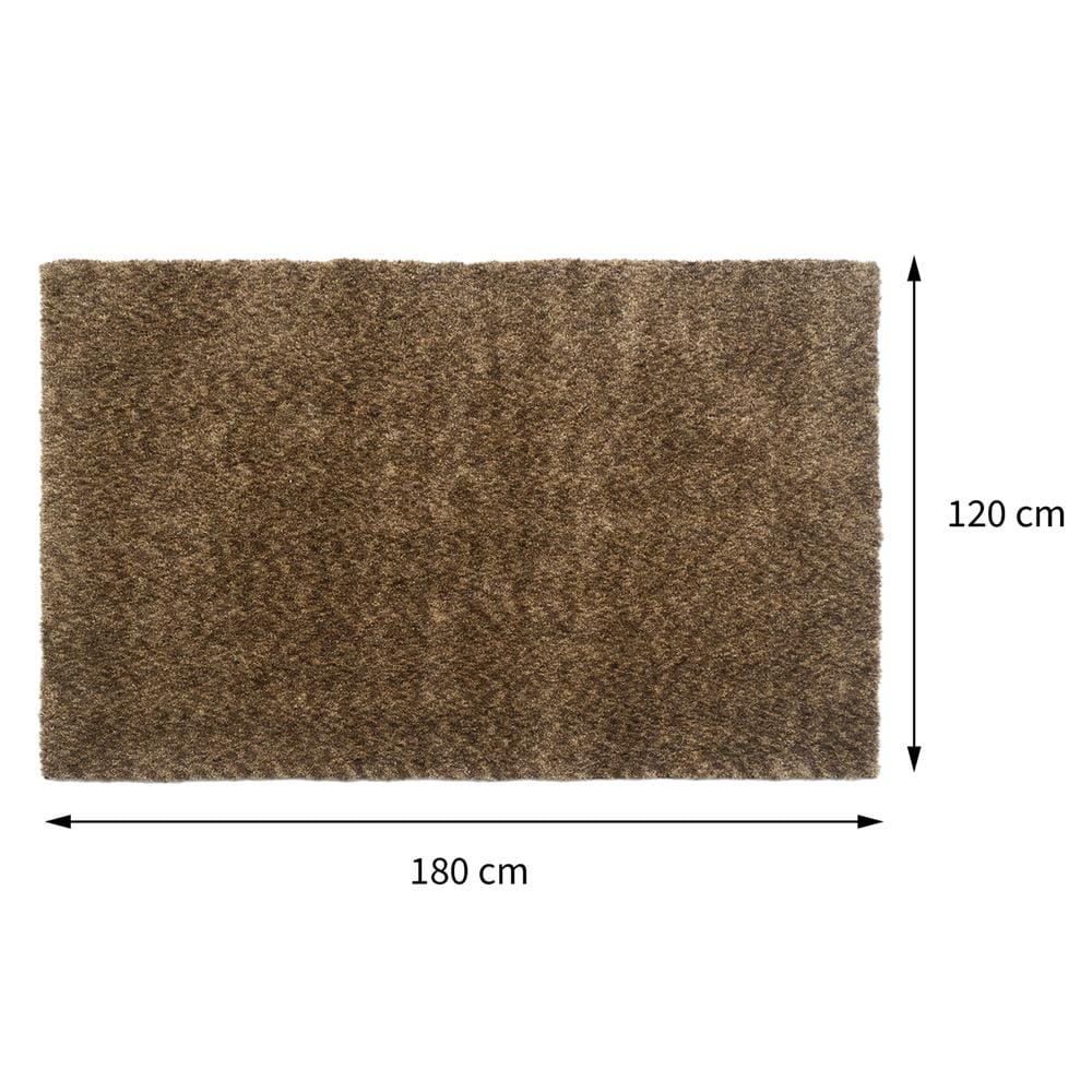 พรม HOME LIVING STYLE MOSS 120X180 ซม. สีน้ำตาลเข้ม