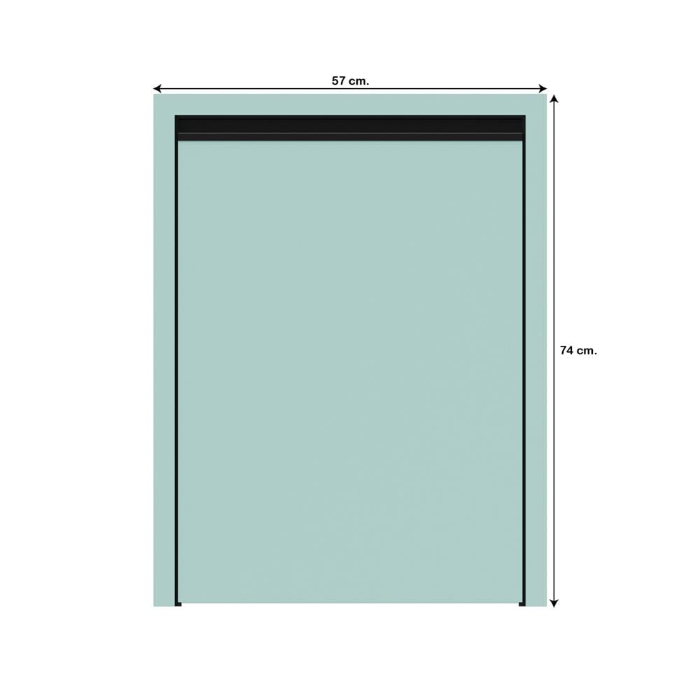 บานถังแก๊สเรียบ JUPITER JUVENTAS 57x74 ซม. สีเขียว