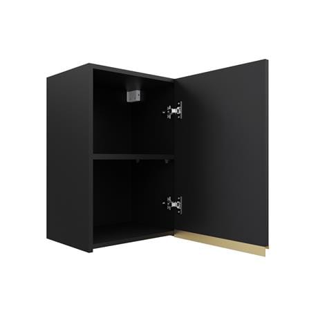ตู้แขวนเดี่ยวเรียบ JUPITER JUVENTAS 40x60 ซม. สีดำ_2