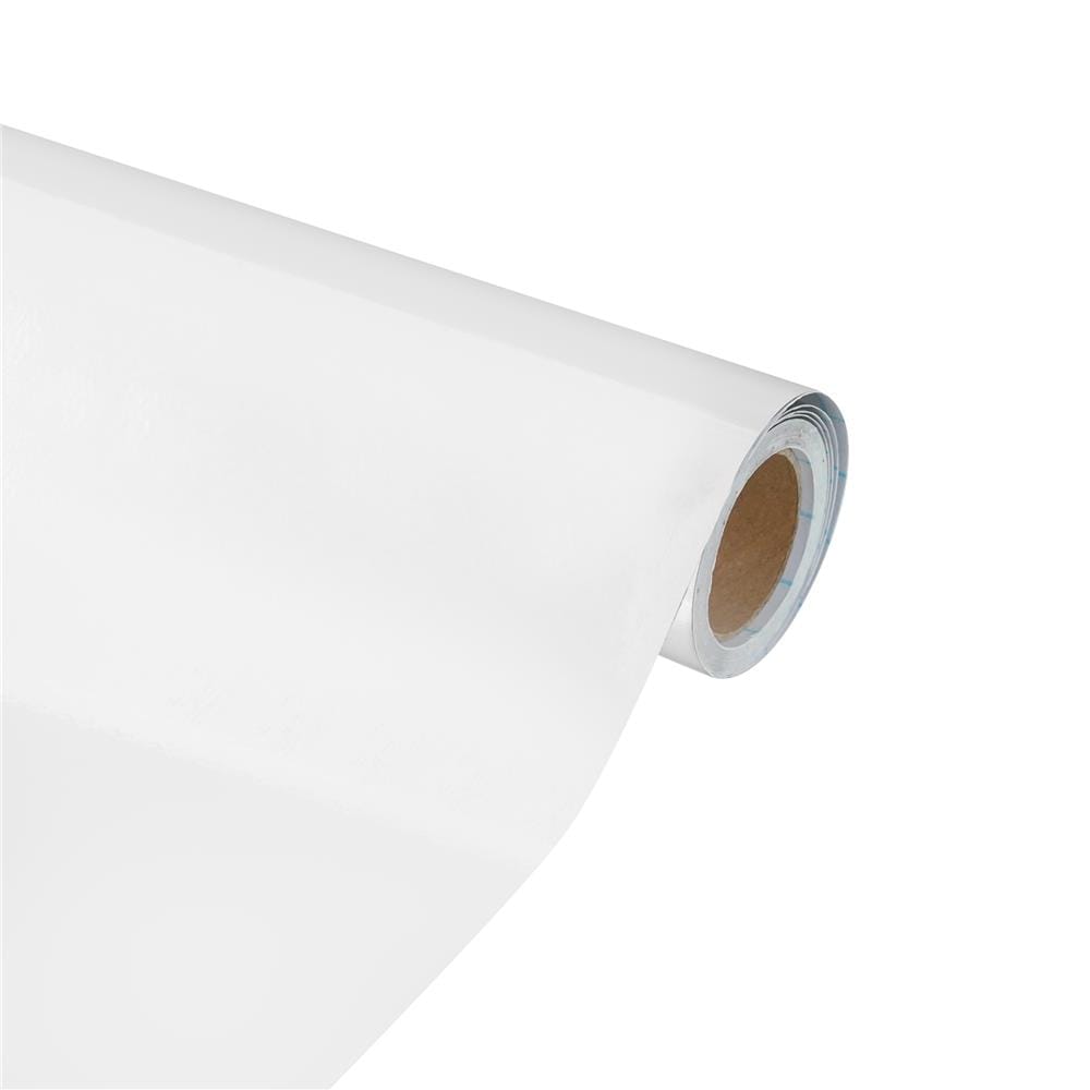 วอลล์สติกเกอร์ HOME LIVING STYLE WHITE 0.90X3 ม. สีขาว