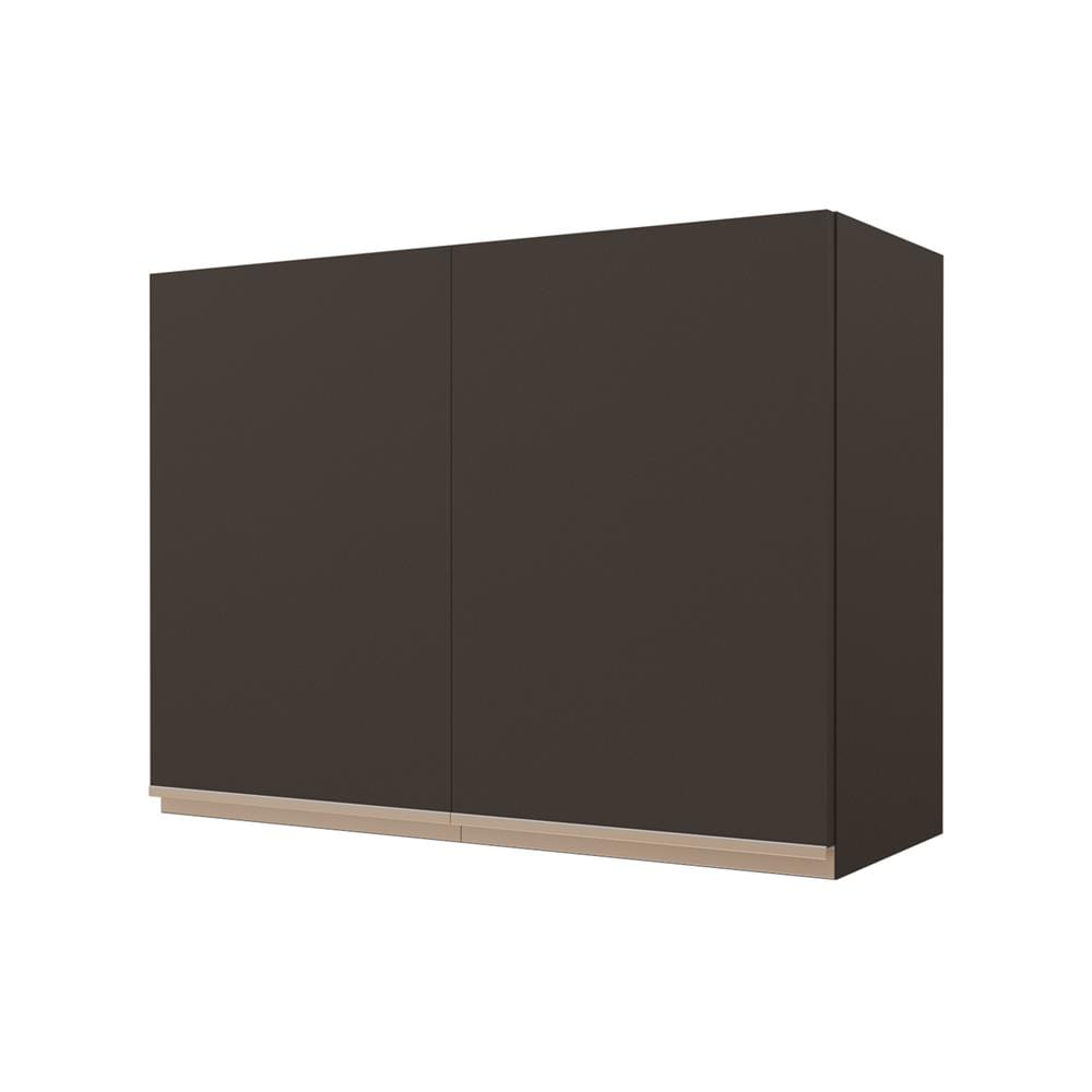 ตู้แขวนคู่เรียบ JUPITER JUVENTAS 80x60 ซม. สีน้ำตาล