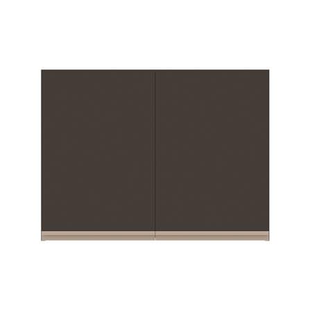 ตู้แขวนคู่เรียบ JUPITER JUVENTAS 80x60 ซม. สีน้ำตาล_0
