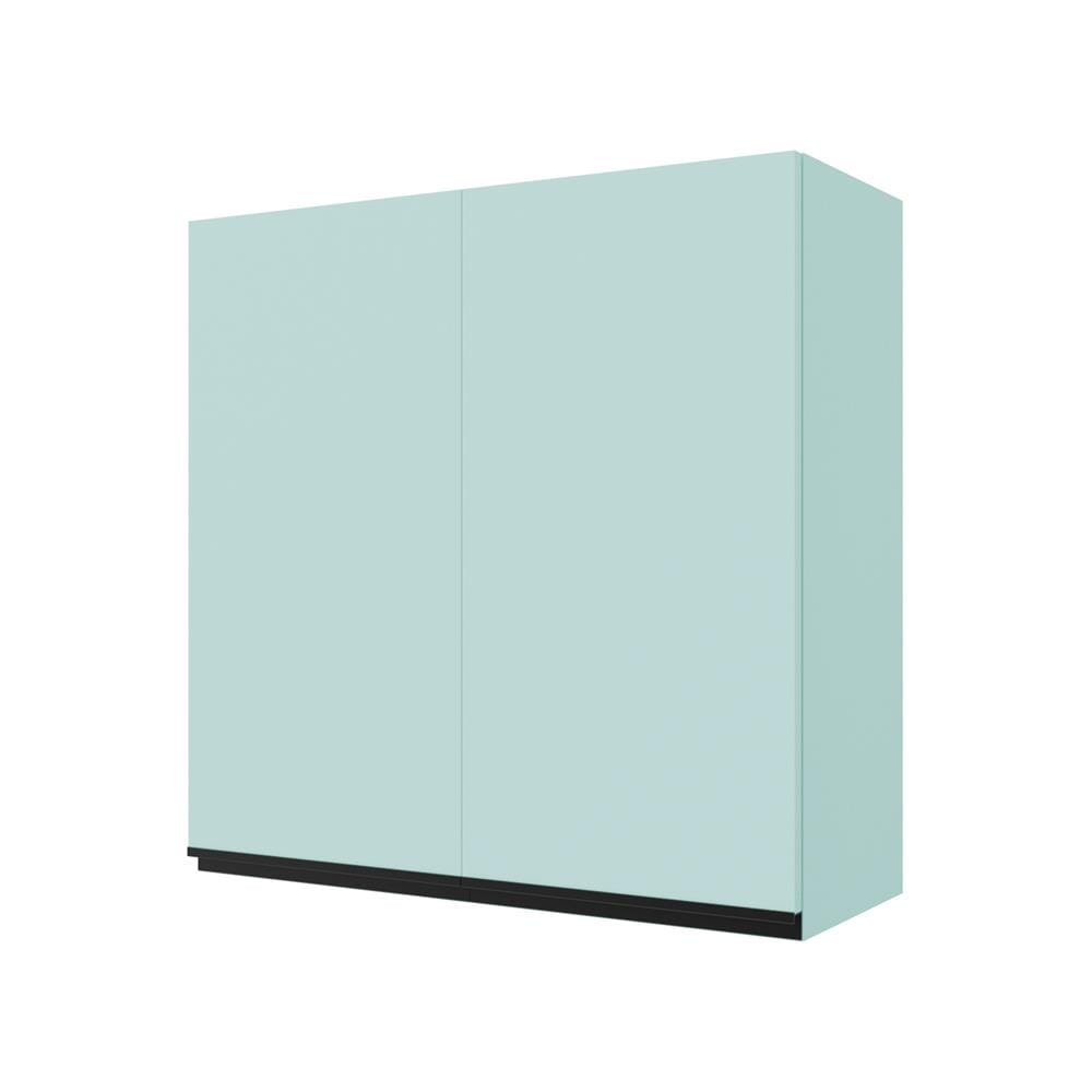 ตู้แขวนคู่เรียบ JUPITER JUVENTAS 80x80 ซม. สีเขียว
