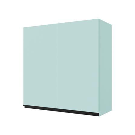 ตู้แขวนคู่เรียบ JUPITER JUVENTAS 80x80 ซม. สีเขียว_1