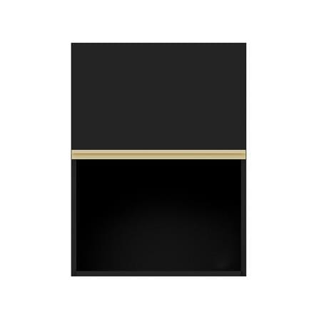ตู้แขวนไมโครเวฟเรียบ JUPITER JUVENTAS 60x80 ซม. สีดำ