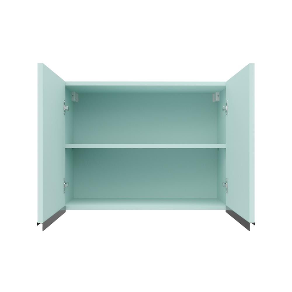 ตู้แขวนคู่เรียบ JUPITER JUVENTAS 80x60 ซม. สีเขียว