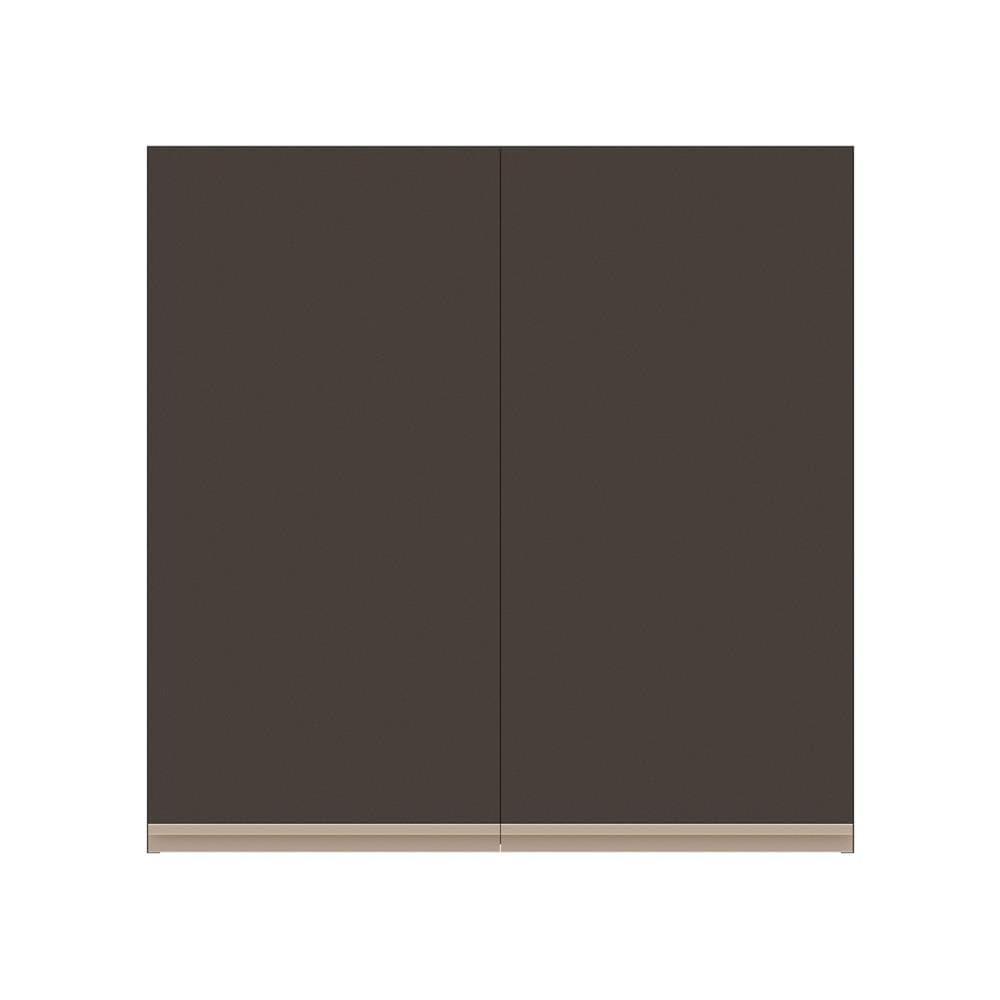 ตู้แขวนคู่เรียบ JUPITER JUVENTAS 80x80 ซม. สีน้ำตาล