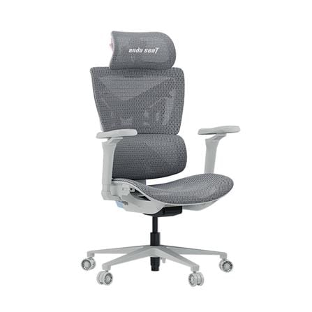 เก้าอี้เกมมิ่ง ANDA SEAT X-AIR PRO AD-WY-01-GGSP-G01 สีเทา_2