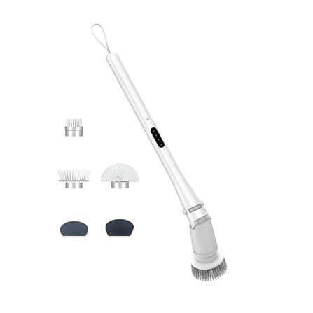 แปรงทำความสะอาดไฟฟ้า HOMEMI LITE HM0096-P-WH 80 วัตต์ (หัวเปลี่ยน 5 แบบ)_0