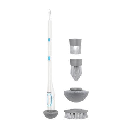 แปรงทำความสะอาดไฟฟ้า HOMEMI HM0025-P-WH 74 วัตต์ (หัวเปลี่ยน 4 แบบ)_0