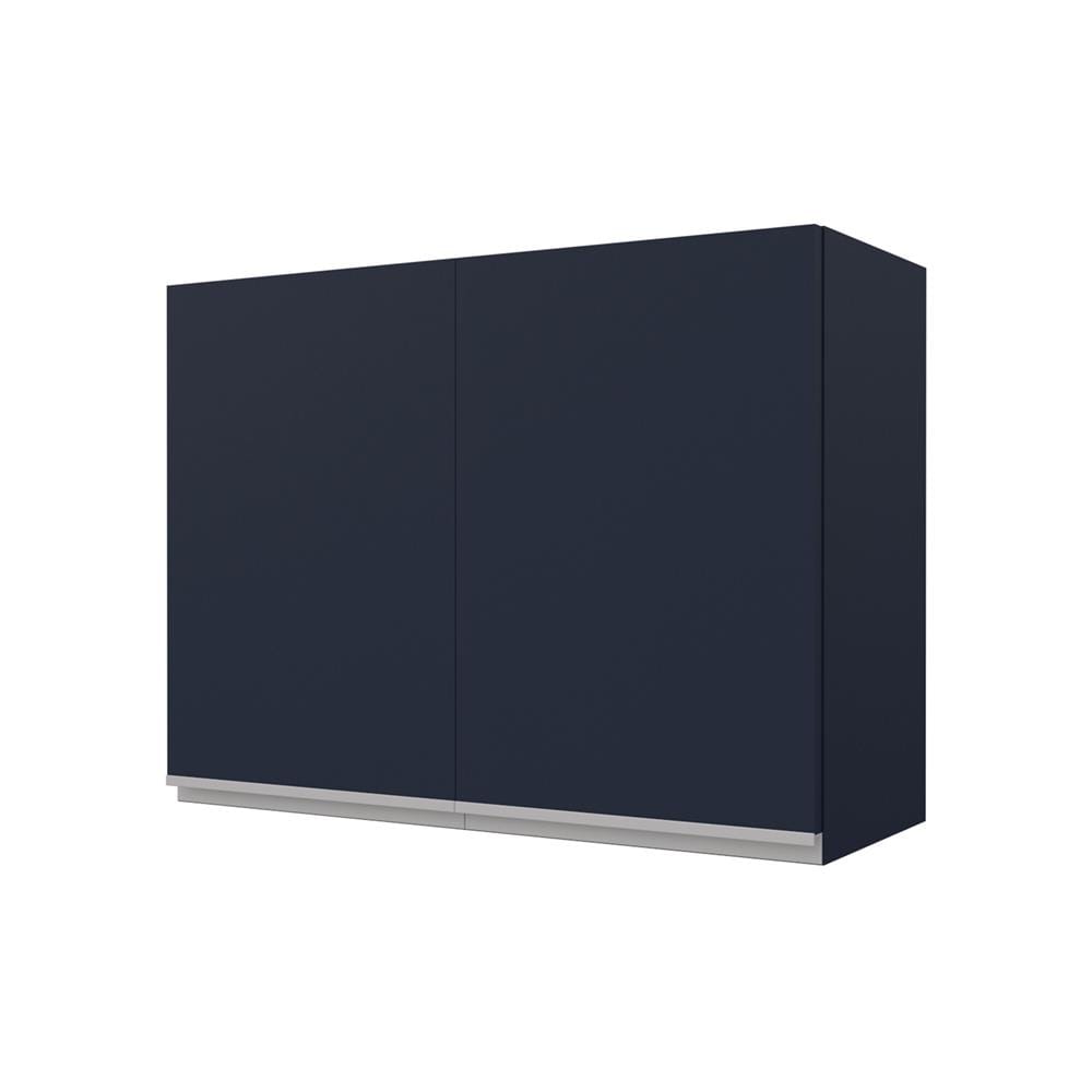 ตู้แขวนคู่เรียบ JUPITER JUVENTAS 80x60 ซม. สีน้ำเงิน