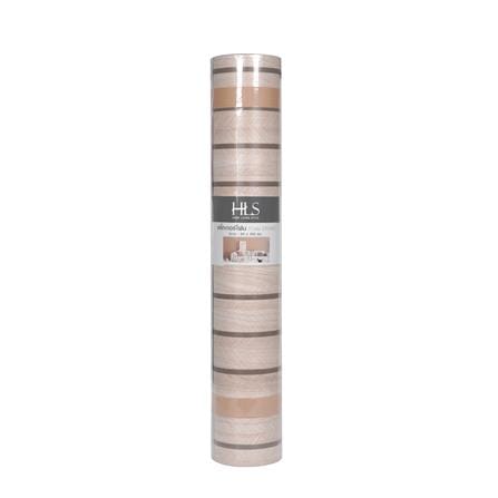 สติกเกอร์โฟม HOME LIVING STYLE LATH 0.60X3 ม. สีน้ำตาลอ่อน_1