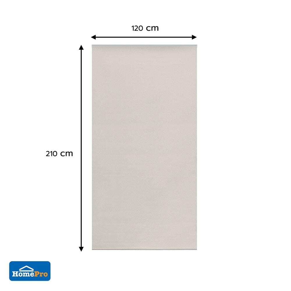 ม่านม้วน HOME LIVING STYLE GARNER 120X210 ซม. สีครีม