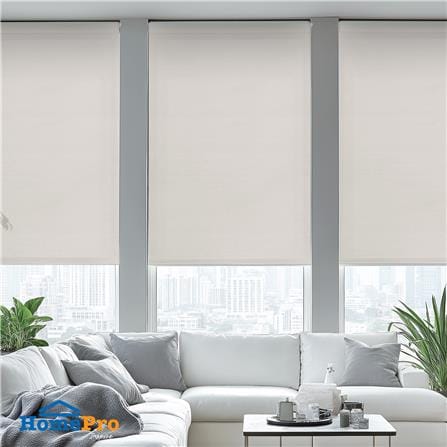ม่านม้วน HOME LIVING STYLE GARNER 120X210 ซม. สีครีม_4