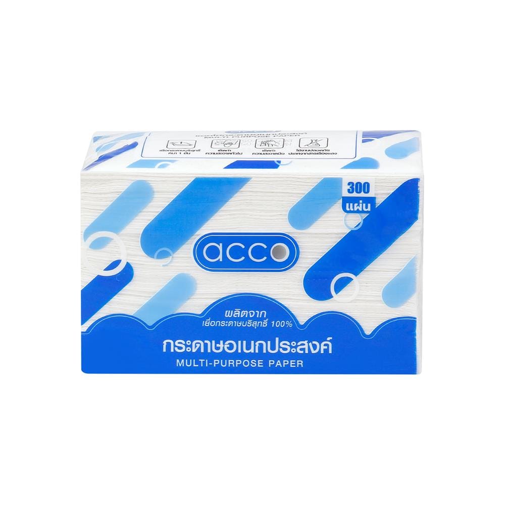 กระดาษอเนกประสงค์ ACCO 300 แผ่น สีขาว