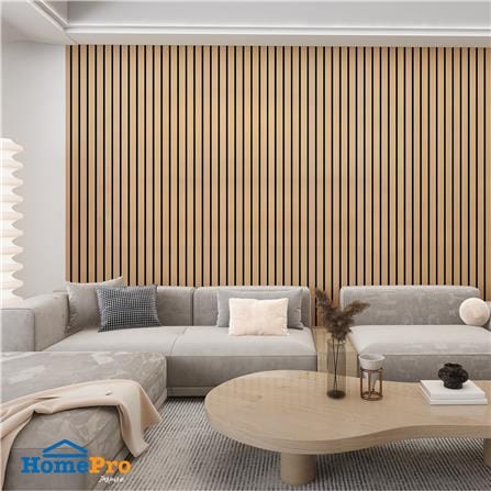 สติกเกอร์โฟม HOME LIVING STYLE GROOVE 0.60X3 ม. สีน้ำตาล_3