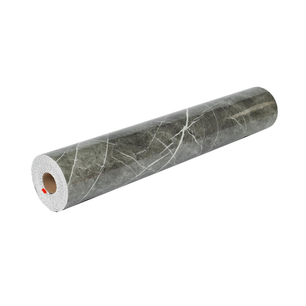 สติกเกอร์โฟม HOME LIVING STYLE ROCK 0.60X3 ม. สีเทา