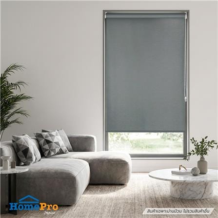 ม่านม้วน HOME LIVING STYLE JENNA 120X210 ซม. สีเทา_3
