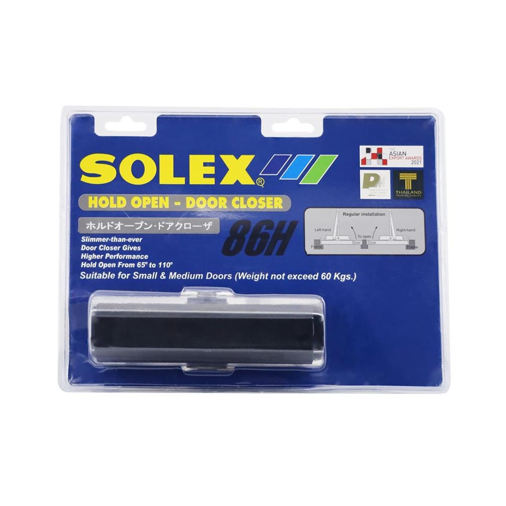 โช๊คอัพ SOLEX 86 สีดำ
