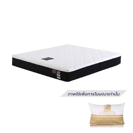 ที่นอนพ็อกเก็ตสปริง 3.5 ฟุต สุญญากาศ DUNLOPILLO รุ่น ORIENT พร้อมหมอนหนุน 1 ใบ_0