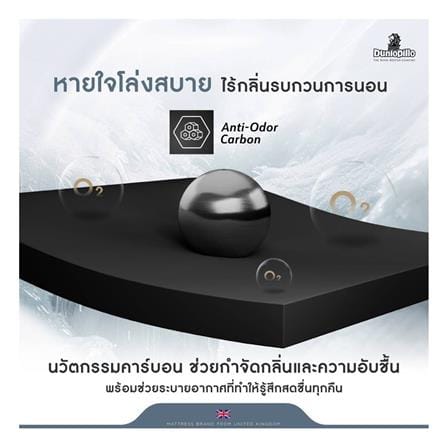 ที่นอนพ็อกเก็ตสปริง 5 ฟุต สุญญากาศ DUNLOPILLO รุ่น STRATFORD พร้อมหมอนหนุน 2 ใบ_10
