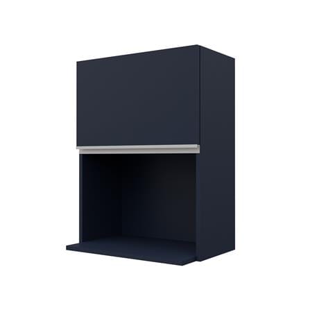 ตู้แขวนไมโครเวฟเรียบ JUPITER JUVENTAS 60x80 ซม. สีน้ำเงิน_1