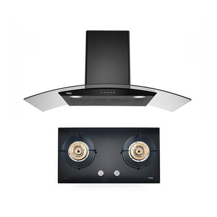 เตาฝัง+เครื่องดูดควัน LINEA GD73 2G + LDD 90.2 BK_0