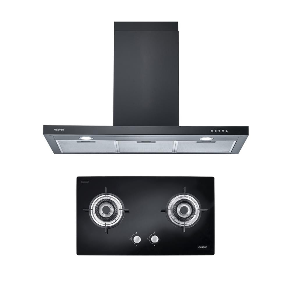 เตาฝัง+เครื่องดูดควัน MESTER MV3732+MT390B