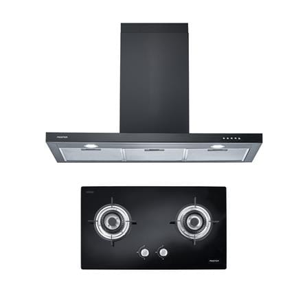 เตาฝัง+เครื่องดูดควัน MESTER MV3732+MT390B