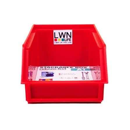 กล่องเครื่องมือใส่อะไหล่ LWNLIFE HEAVY DUTY A1 6 นิ้ว สีแดง_1