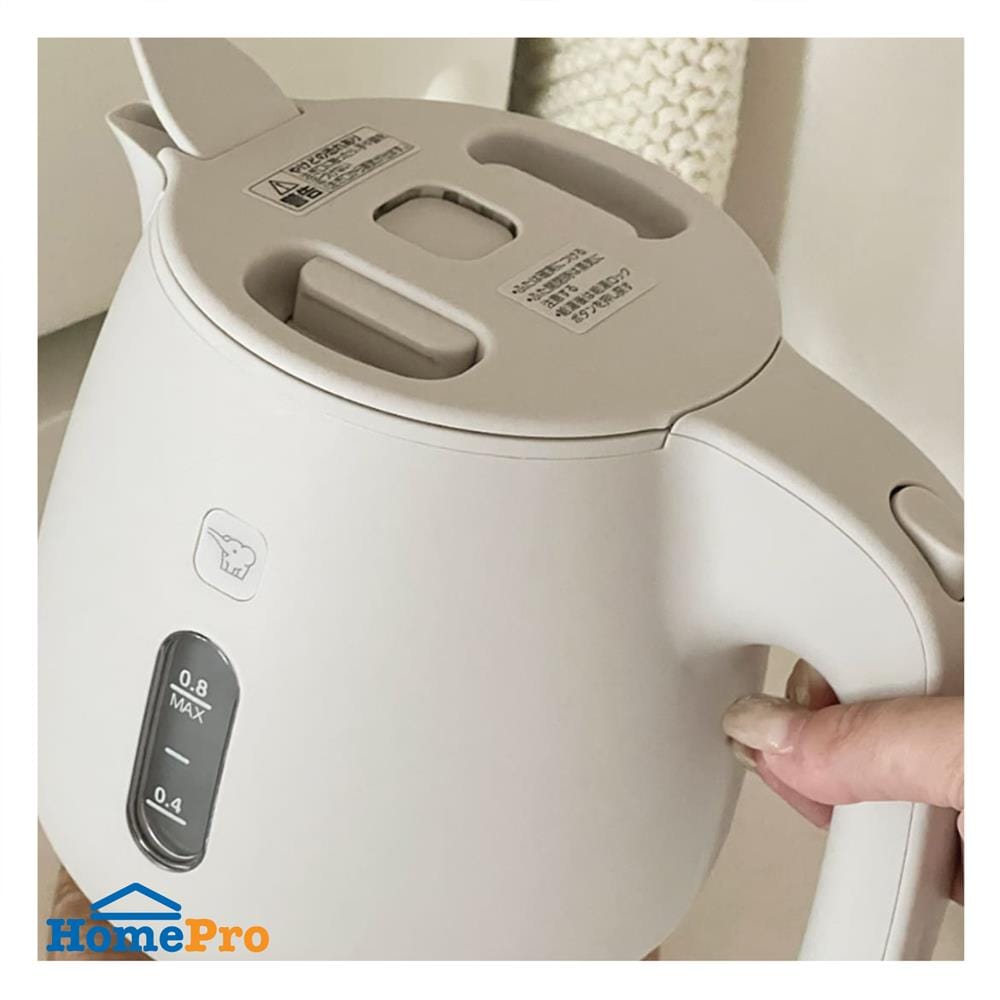 กาต้มน้ำไฟฟ้า ZOJIRUSHI CK-SAQ08T-HZ 0.8 ลิตร สีเทา
