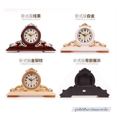 นาฬิกาตั้งโต๊ะ INTERY CT027C009_07 17.72X10.63 นิ้ว สีขาว/ทอง_3