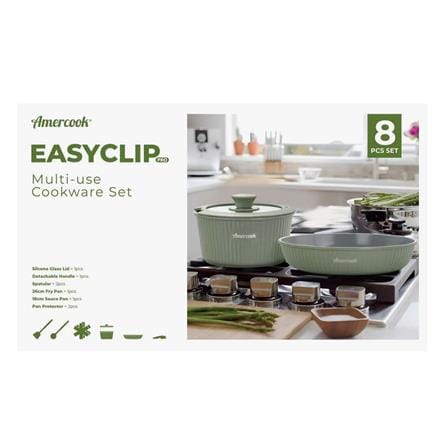 ชุดเครื่องครัว AMERCOOK EASY CLIP PRO IH (แพ็ก 8 ชิ้น)_3