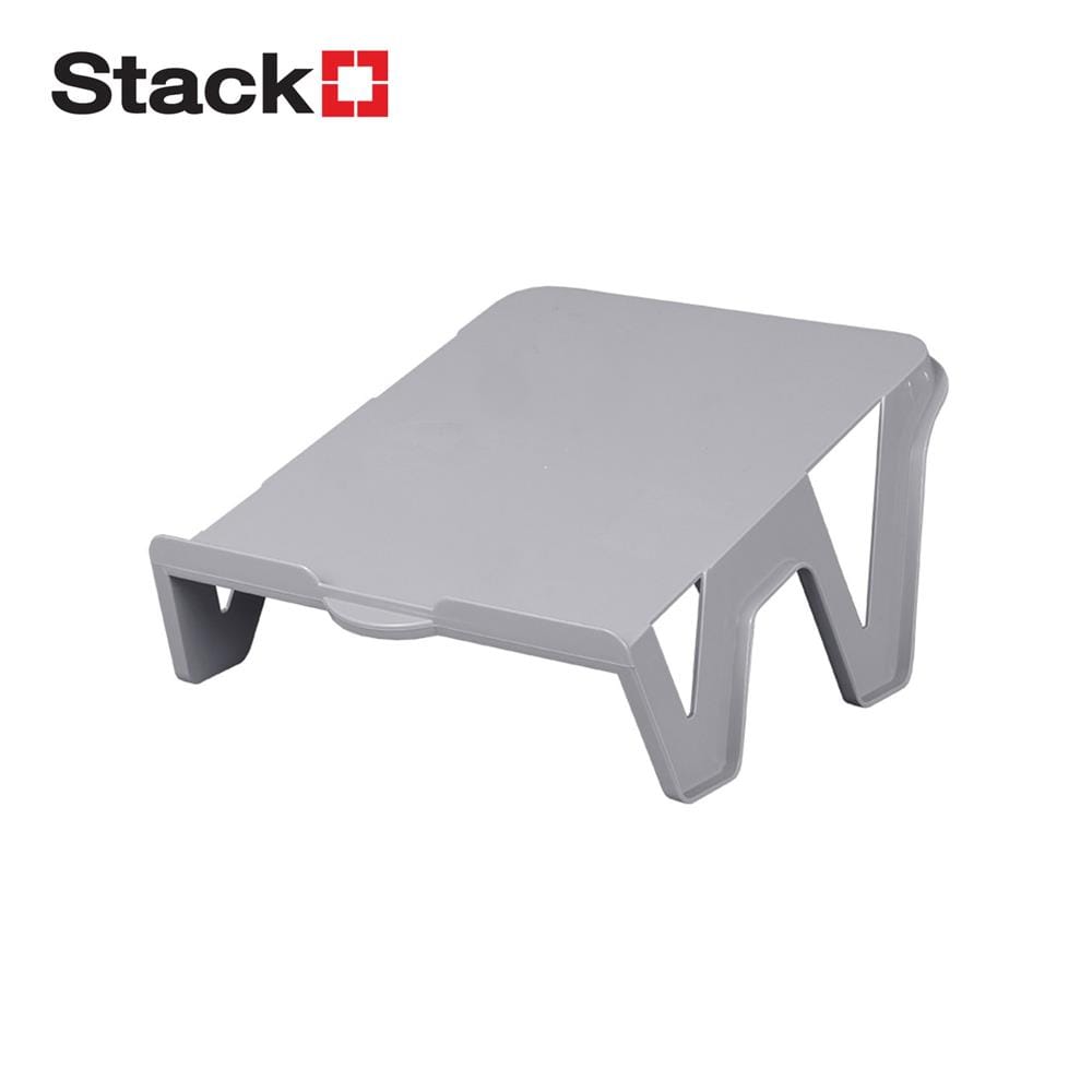 ถาดซ้อนรองเท้า STACKO KEPT 24.8X26X12.6 ซม. สีเทา_1