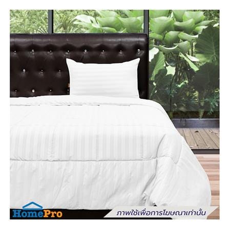 ผ้านวม PICASSO SMILE M5WH ลายริ้ว 70x90 นิ้ว สีขาว_2