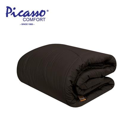 ผ้านวม PICASSO SMILE M4BR 100x90 นิ้ว สีน้ำตาล_0
