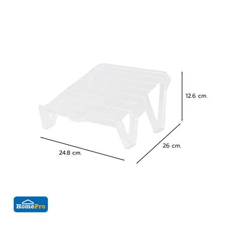 ถาดซ้อนรองเท้า STACKO KEPT 24.8X26X12.6 ซม. สีใส_5